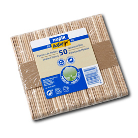 Palette in legno - 9,3cm - pefc - dopla - conf. 50 pezzi