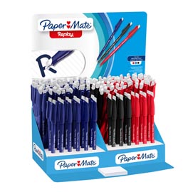 Penne cancellabili replay 40° anniversary - colori assortiti - papermate - expo 168 pezzi