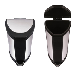 Pattumiera trian 35 - con pedale - in acciaio - 35 l - stilcasa