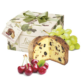 Panettone amarena, linea frutta e fiori 500g loison