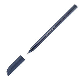 Penna a sfera vizz - con cappuccio - punta media - blu notte - schneider