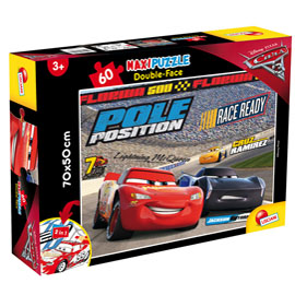 Puzzle maxi ''disney cars 3 challenge'' - 60 pezzi - lisciani