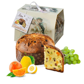 Panettone classico linea top ricordi - 500 g - loison