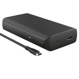 Powerbank laro - per laptop fino a 65 w - usb-c da 65 w - trust