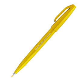Pennarello sign pen - giallo - pentel