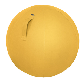 Palla ergo cosy - da seduta - giallo - leitz