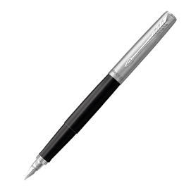 Penna stilografica jotter original - punta m - fusto nero - parker
