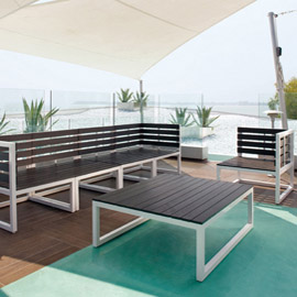 Poltrona angolare destro salotto quick 66x70x70cm