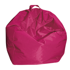Pouf comodone - 62 x 65 cm - fucsia - king collection
