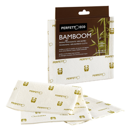 Panno multiuso bamboom - 38 x 38 cm - perfetto - conf. 2 pezzi