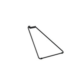 Piedistallo luctra flex solo - 2,8 x 32,6 x 36,2 cm - metallo - nero - luctra