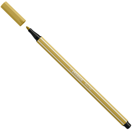 Pennarello pen 68 - cachi - 66 - stabilo