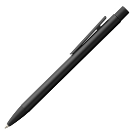 Penna a sfera neo slim - punta m - fusto nero - faber-castell