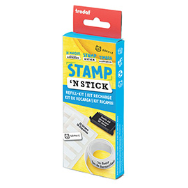 Refill timbra&attacca - per stampa su tessuti/etichette - trodat