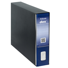 Registratore dox 10  - dorso 8 cm - 46x31,5 cm - blu - esselte