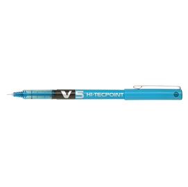 Roller hi tecpoint v5 - punta 0,5mm  - azzurro - pilot
