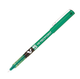 Roller hi tecpoint v5  - punta 0,5mm - verde - pilot