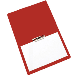 Raccoglitore presspan - con pressino lilliput - 26x33 cm - rosso - cartotecnica del garda