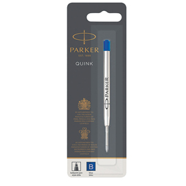 Refill sfera standard - punta large - blu  - parker