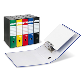 Registratore esa p50 - dorso 5 cm - protocollo 23x33 cm - blu - sei rota