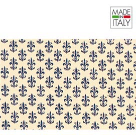 Rotolo cartarivesto rex 58 - 50x500 cm - lavabile - giglio blu - rex sadoch