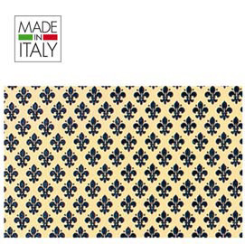 Rotolo cartarivesto rextaco  - 49x300 cm - adesivo - lavabile - giglio blu - rex sadoch