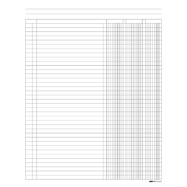 Registro a 3 colonne - 31 x 24cm - 100 fogli - edipro