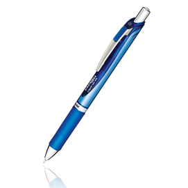 Roller a scatto energel xm click - punta 0,5mm - blu  - pentel