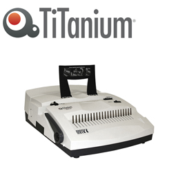 Rilegatrice elettrica ec21+4 - combinata - titanium