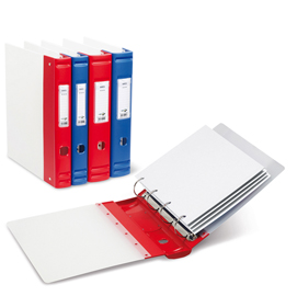 Raccoglitore ares - 4 anelli a d 30 mm - dorso 4 cm - 22x30 cm - ppl rigido - blu - sei rota