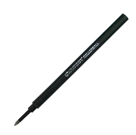 Refill in plastica per roller - punta fine - nero  - monteverde - conf. 2 pz