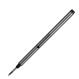 Refill in metallo per roller montblanc  - punta fine - nero - monteverde - conf. 2 pz