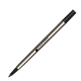 Refill in metallo per roller parker  - punta fine - nero - monteverde - conf. 2 pz