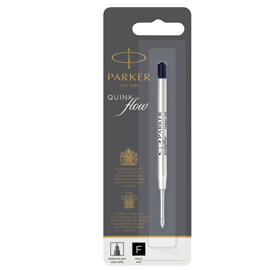 Refill sfera quinkflow - punta fine - nero - parker