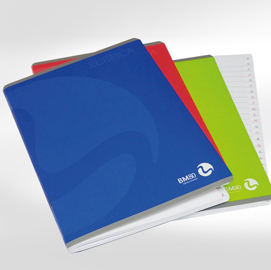 Rubrica con punto metallico - 1 rigo - 210 x 297mm - 80gr - 60 fogli - bm