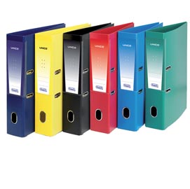 Registratore unico rado - dorso 8 cm - protocollo 23x33 cm - azzurro - favorit