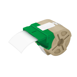 Rotolo 225 etichette per icon - 59x102 mm - carta bianca permanente - leitz