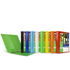 Raccoglitore nettuno ti 4d - personalizzabile - dorso 3,5 cm -  22x30 cm - a4 - colori assortiti - sei rota