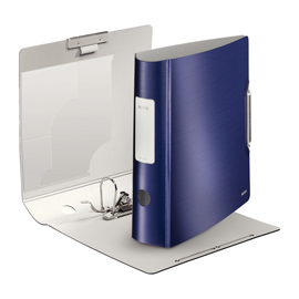 Registratore active style 180  - dorso 7,5 cm - commerciale 23x30cm - blu titanio - leitz