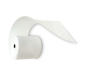 Rotolo per pos - carta termica bpa free - 57 mm x 10 mt - 48 g/m2 - diametro esterno 30 mm - senza anima - rotolificio pugliese - blister 12 pezzi