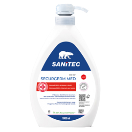 Sapone liquido securgerm med - dispenser 1 l - sanitec