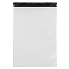 Sacchetto - per corrieri - 60 x 90 x 5 cm - pe - bianco - conf. 50 pezzi