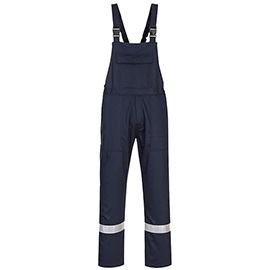 Salopette multinorma bizweld iona - taglia xl - blu navy - portwest