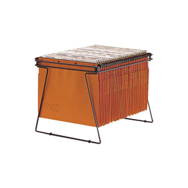 Supporto vogue - per cartelle sospese - interasse 33/39 cm - 34x30x40 cm - king mec