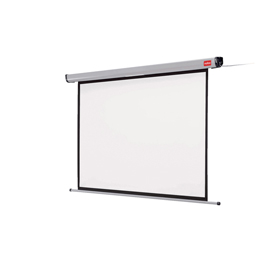 Schermo elettrico per proiezione a parete - plug & play - 120x160 cm - diagonale 200 cm - nobo