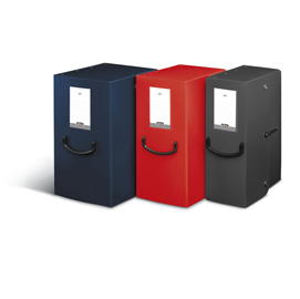 Scatola archivio pick up - dorso 16 cm - 35x25 cm - blu - fellowes