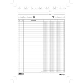 Schede - 3 colonne - 29,7x21 cm (verticale) - edipro - bianco - conf. 100 pezzi