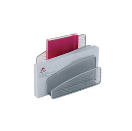 Sparticarte mesh - rete metallica - 14,5x18x9 cm - argento - alba