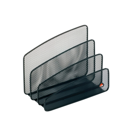 Sparticarte mesh - rete metallica - 14,5x18x9 cm - nero - alba