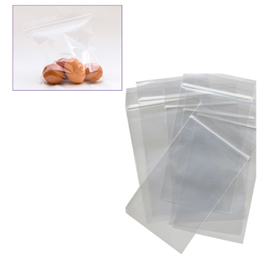 Sacchetti zip - 25x35 cm - 45 micron - ppl - trasparente - viva - conf. 100 pezzi